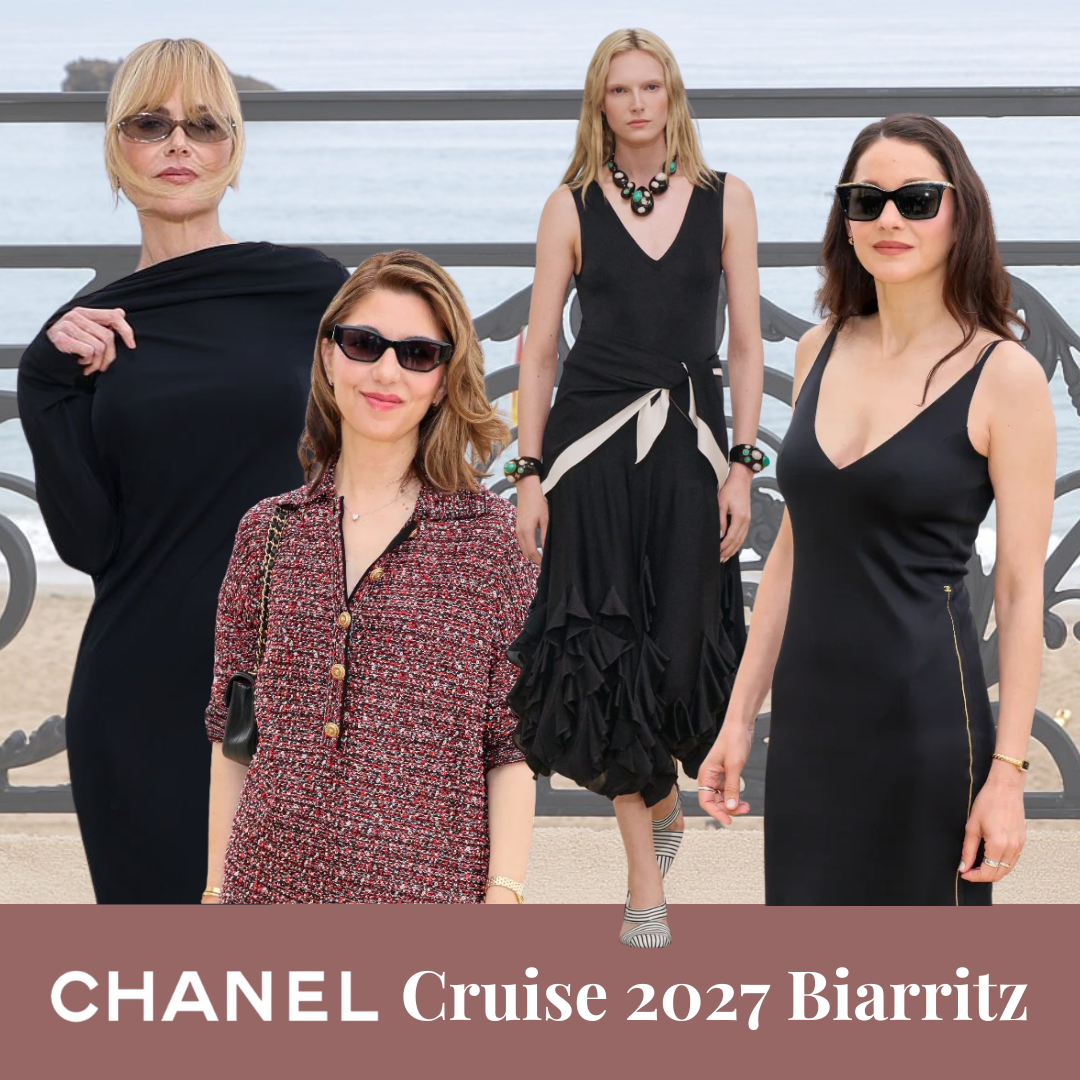 Celebrity Sunglasses at CHANEL Cruise 2027 Biarritz – Pretavoir