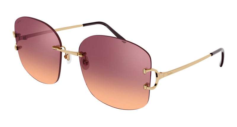 Cartier CT0037RS 002 Sunglasses - US