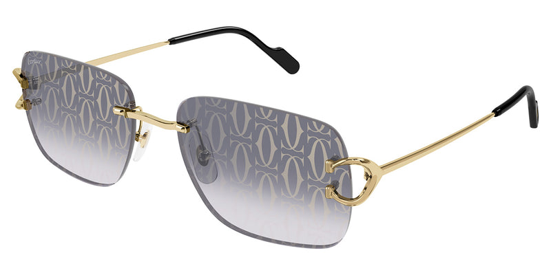 Cartier C Decor CT0330S 007 / 008 Sunglasses - US