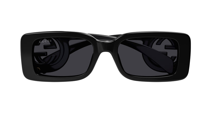Gucci GG1325S 001 GG Rectangle Sunglasses - US