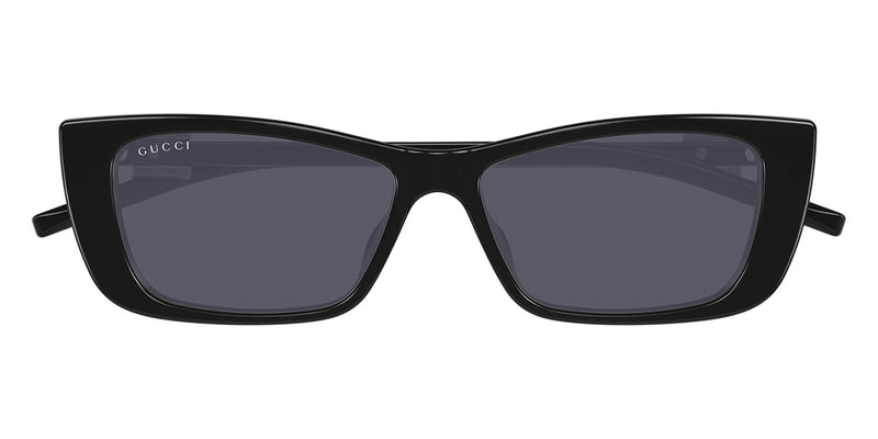 NEW Gucci GG1681S Black Silver Mirror Cat Eye Sunglasses Gucci GG1681S Black Crystal Mirror Cat Eye Sunglasses  main image 4