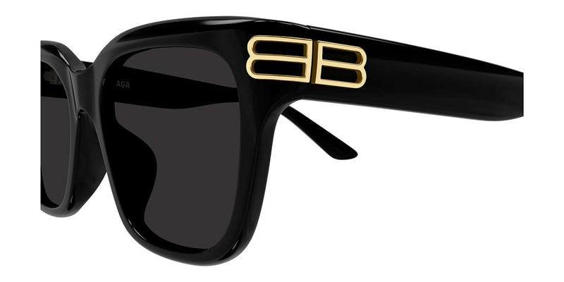BALENCIAGA ブラックサングラス Balenciaga BB0433SK 001 Sunglasses - US