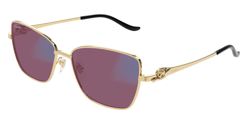 Cartier Panthere CT0523S 001 Blue and Beyond Glasses - US display picture 1