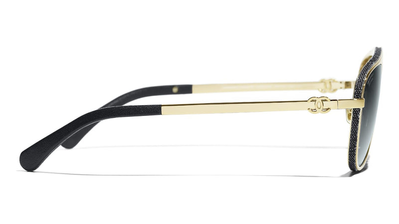 CHANEL Aライン　キュロット CHANEL Eyewear: パイロット シェイプ ブルーライトカット グラス