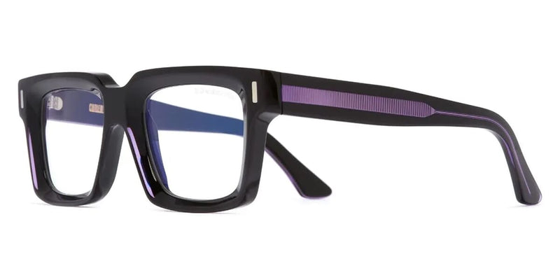 Cutler and Gross 1386 13 Purple on Black Glasses - US