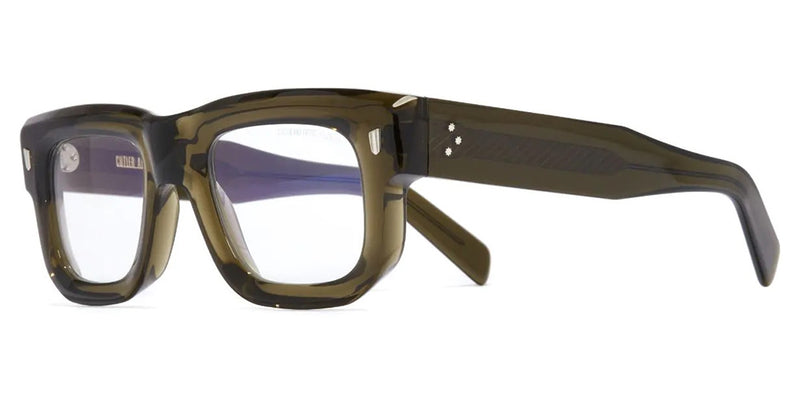 Cutler and Gross 1402 03 Olive Glasses - US