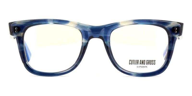 Cutler and Gross 9101 05 Smokey Blue Glasses US
