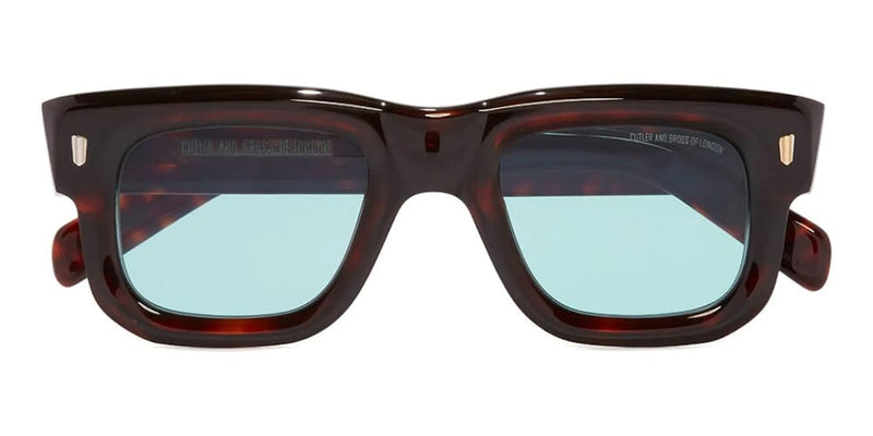 Cutler and Gross Sun 1402 03 Dark Turtle Sunglasses - US