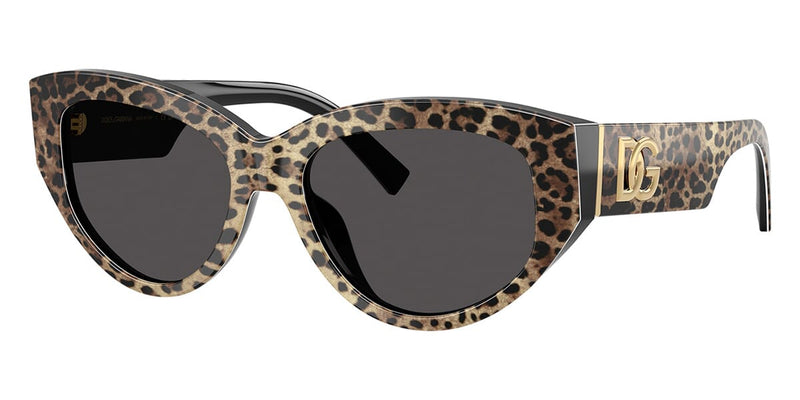 Dolce & Gabbana DG4514 3163/87 Leo Brown Cat Eye Sunglasses 55mm Dolce&Gabbana DG4514 3163/87 Sunglasses - US main image 2
