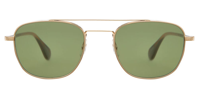 Garrett Leight Clubhouse II 4065 G-SPBRNSH/GRN Sunglasses - US
