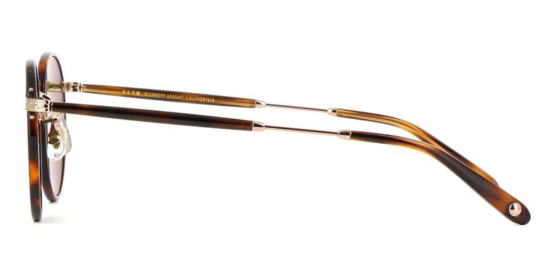 Garrett Leight Wilson Sun 4003 SPBRNSH-CO/SFPGN Sunglasses - US