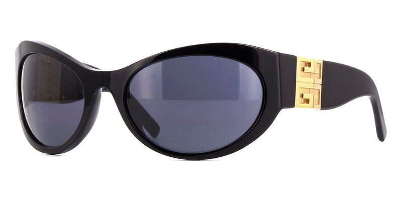 Givenchy sunglasses black and gold on sale