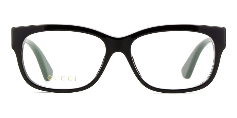 ?️ New Gucci GG0278O 011 Eyeglasses - Black Frame 55mm Amazon.com: Gucci GG 0278O 011 Black Plastic Rectangle  main image 3