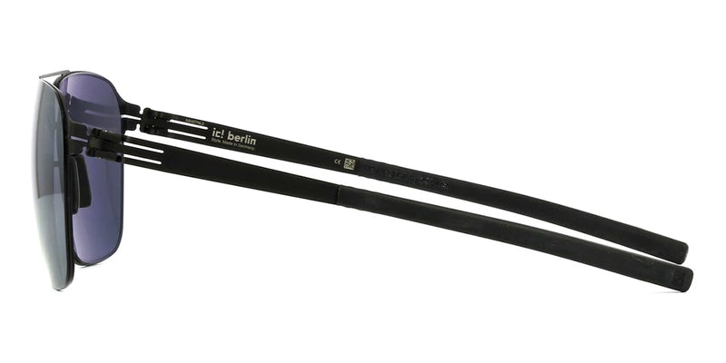 Ic! berlin Jonathan I Large Black Sunglasses - US