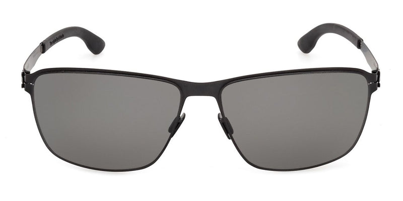 ic! berlin Oli The 2nd Matte Black Polarised Sunglasses - US