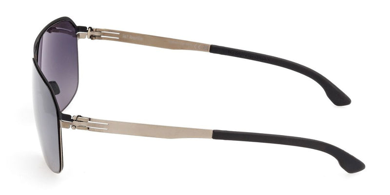 ic! berlin Rasmus Matte Black Sunglasses - US