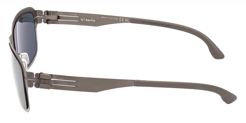 ic! Berlin Sun Jonte Graphite Pop Blasted Sunglasses - US