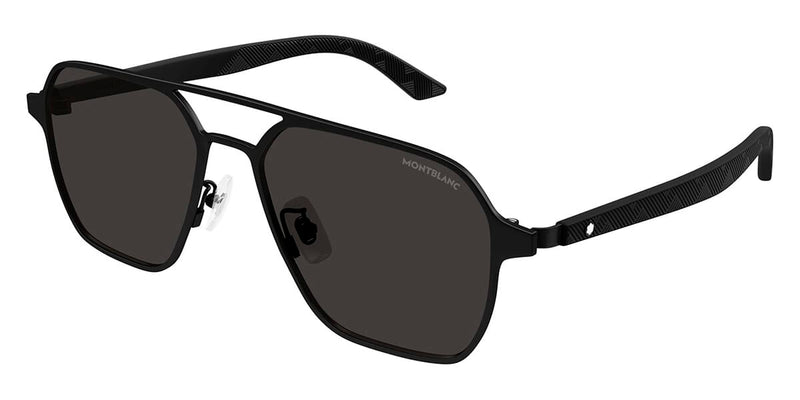 ペダル ブラックM-60 Montblanc MB0360S 001 Sunglasses - US