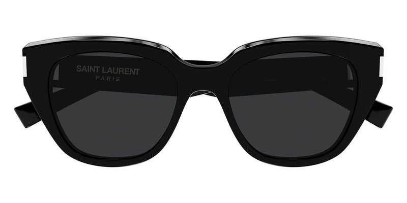SAINT LAURENT ブラック サングラス Saint Laurent SL 782/K 001 Oval Sunglasses Black - eye-oo.com
