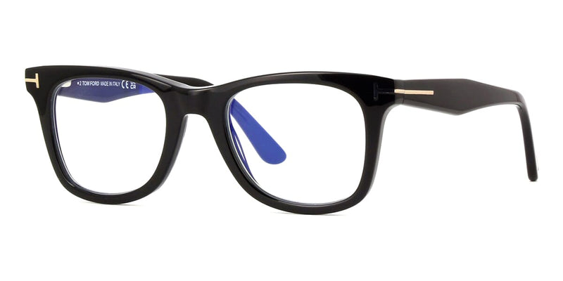 NEW TOM FORD TF5659-B/V authentic 018 BLUE BLOCK SILVER AUTHENTIC EYEGLASSES FRAME