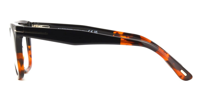 Tom Ford TF5970-B 005 Blue Control with Magnetic Clip On Glasses - US