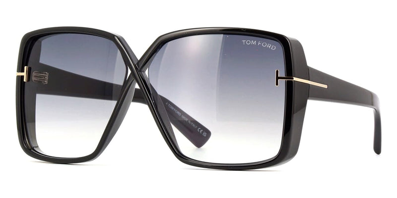 Tom Ford Yvonne TF1117 01B Sunglasses - US