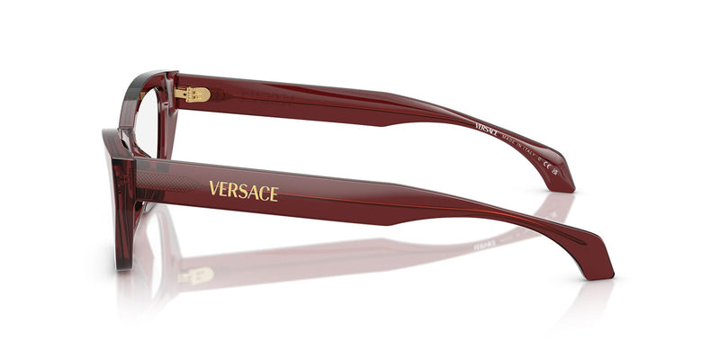 Versace Burgundy Sunglasses with Gold Accents s-l400.jpg main image 4