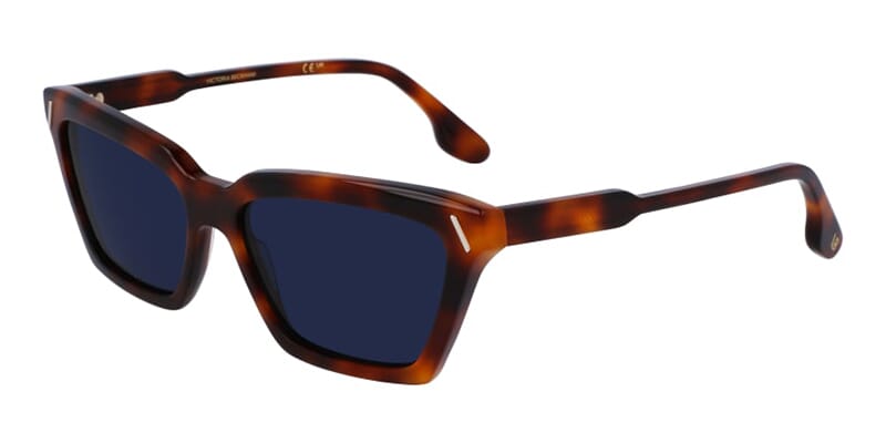 Victoria Beckham Tortoiseshell Sunglasses with Brown Gradient Lenses Victoria Beckham Eyewear Oversized tortoiseshell-frame  main image 2