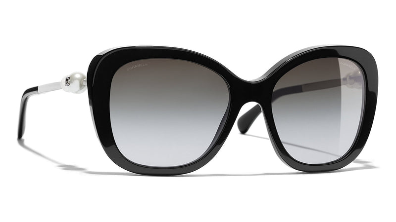 Chanel 5339 N501/S8 Black Square Sunglasses | PRETAVOIR - US