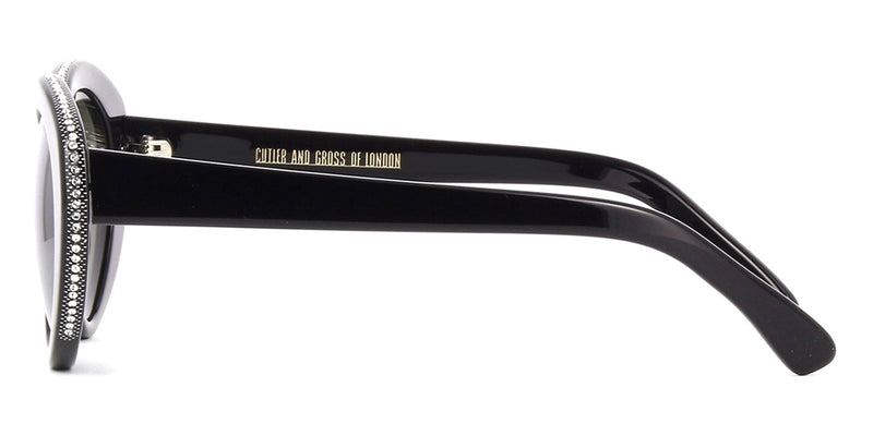 CUTLER AND GROSS- 1286 CAT-EYE SUNGLASSES-BLACK Cutler and Gross 1286 Sunglasses main image 2