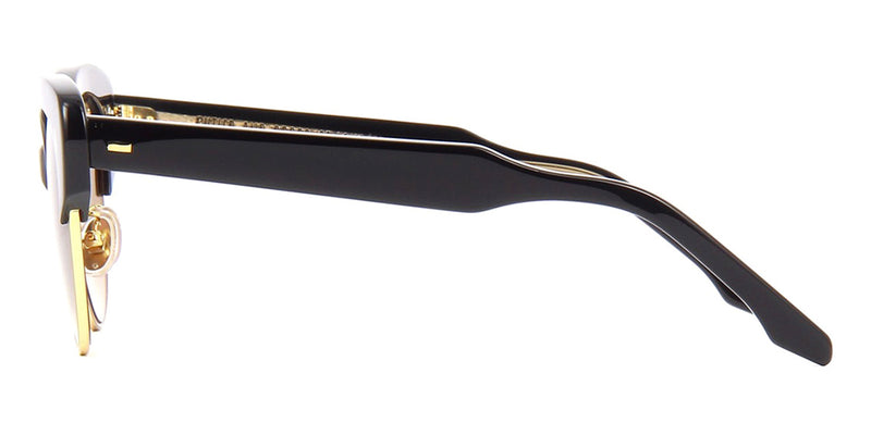 Cutler and Gross 1351 05 Black and Gold Sunglasses - US display picture 3
