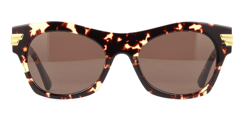 Bottega Veneta BV1103S 002 Tortoiseshell Square Sunglasses