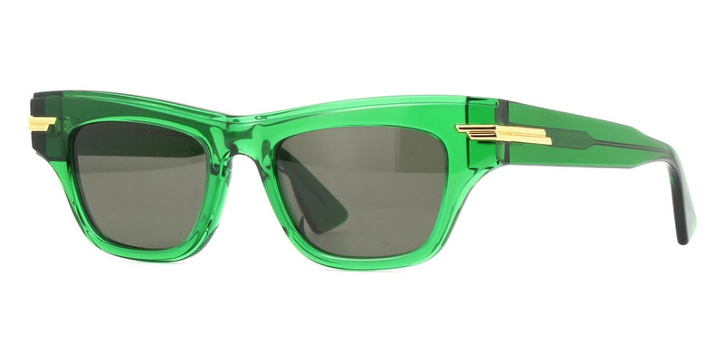 Sunglasses Bottega Veneta Green in Other - 21432611