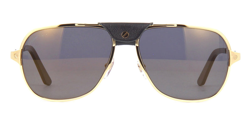 Cartier CT0165S 007 Polarised Sunglasses - US