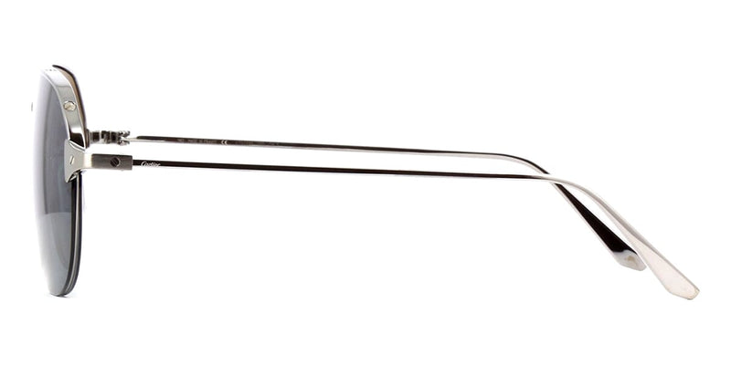 美品 Cartier ウッドオーバルサングラス Cartier CT0229S 005 Sunglasses - US