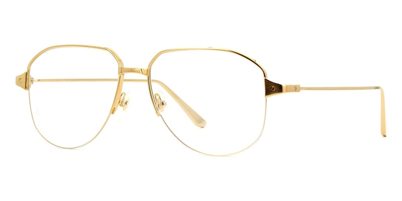 k*k様 Cartier ゴールド ダブルブリッジ メガネ Cartier CT0352O 001 Glasses - US