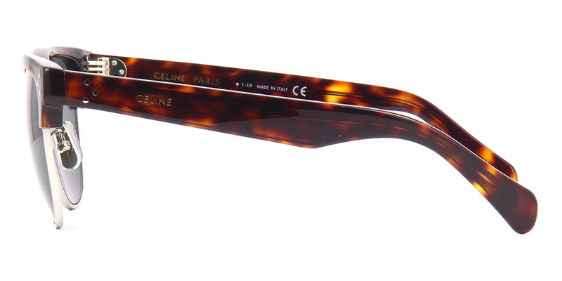 専用CELINE サングラス CL40103U 52A 新品未使用品　定価8万円 CELINE CL40103U 52A Semi-Rimless Wayfarer Dark Havana and Silver