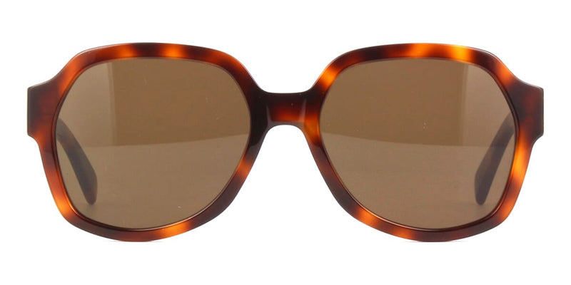 Celine 56MM Square Sunglasses -Black Glossy Square Sunglasses Celine CL40244U 78F 56mm Square Sunglasses Women main image 2