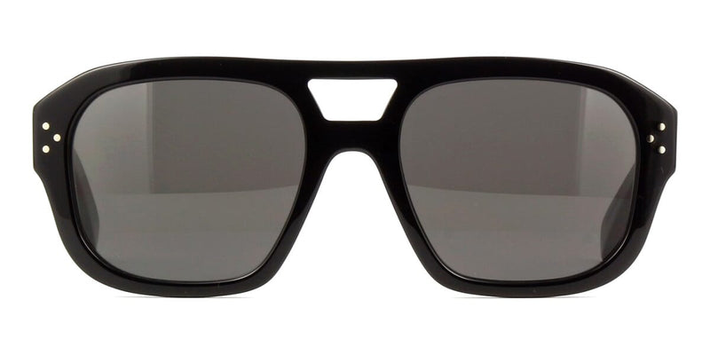 CELINE Aviator CL40205U 01A Black Sunglasses With Grey Lenses - US