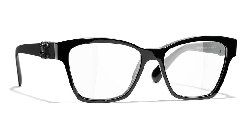 Chanel black 2024 frame eyeglasses