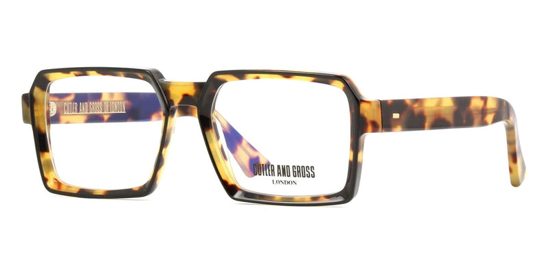 Cutler and Gross 1385 03 Black on Camouflage Glasses - US