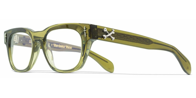 Cutler and Gross x The Great Frog The Crossbones Optical GFOP003 04 Olive -  US