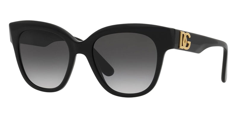 Fendi Oversized F Square Acetate Sunglasses In Black/gray Gradient