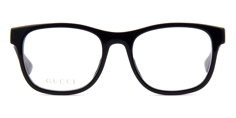 Gucci GG0004O 001 Black Rectangle Glasses | PRETAVOIR - US