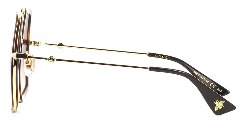 GUCCI サングラス GG0106S 002 Gucci GG0106S 002 - As Seen On Jennifer Lopez Sunglasses - US