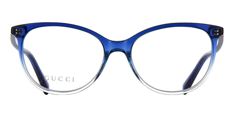 Blue store gucci eyeglasses