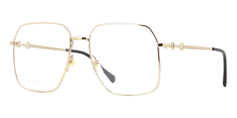 Gucci eyeglasses frame outlet gg0952o 001 gold metal glasses