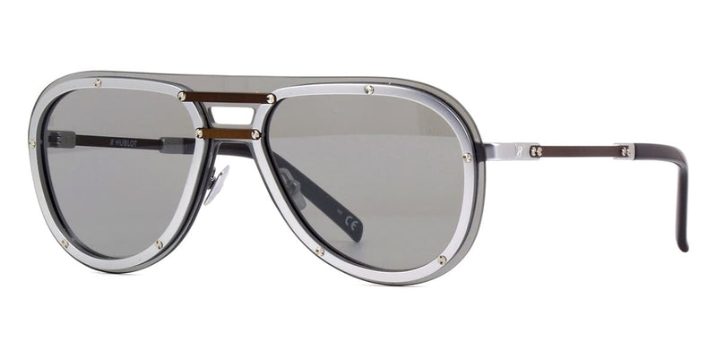 Hublot H007 075 045 Silver Titanium Sunglasses With Silver