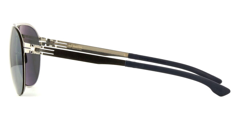 ic! Berlin Attila L Chrome Polarised Sunglasses - US display picture 1