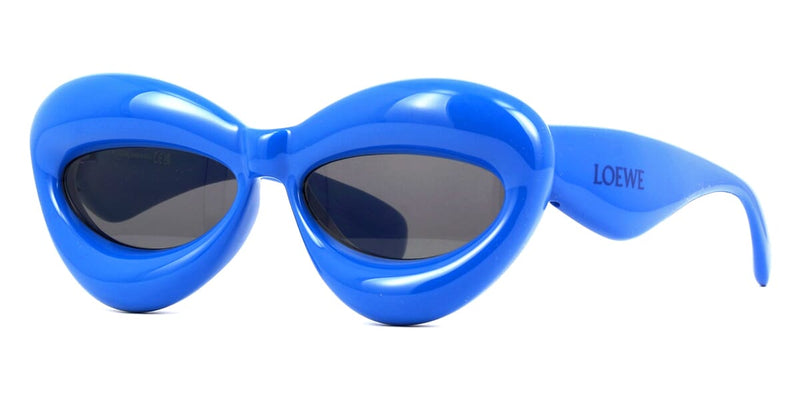 Loewe Inflated LW40097I 90A Inflated Blue Cat Eye Sunglasses US